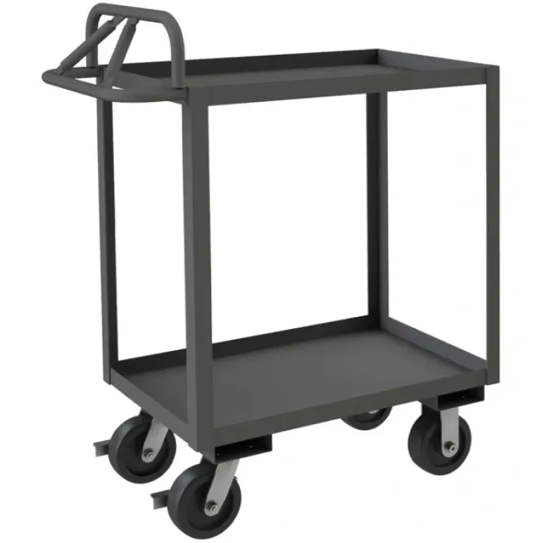 Durham RSCE-1836-2-3.6K-95 STOCK CART, 2 SHELF, ERGONOMIC HANDLE, 18-1/4 X 42-1/4 X 45 - One-stop shop for professional tools and equipment.