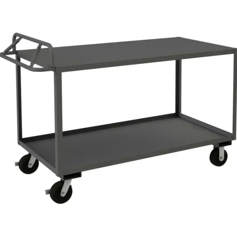 Durham RSCE-3072-3-3.6K-TLD-95 STOCK CART, 3 SHELF, ERGONOMIC HANDLE, 30-1/4 X 78-1/4 X 43-3/8 - One-stop shop for professional tools and equipment.