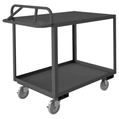 Durham RSCE-3048-2-TLD-95 STOCK CART, 2 SHELF, ERGONOMIC HANDLE, 30-1/4 X 54-1/4 X 43-5/8 - One-stop shop for professional tools and equipment.