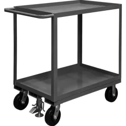 Durham RSC-2448-2-2.4K-ALU-FL-95 STOCK CART, 2 SHELF, 24-1/4 X 54-1/4 X 39 - One-stop shop for professional tools and equipment.