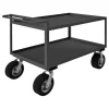 Durham RSCR304838ALU10SPN95 STOCK CART, 2 SHELF, RAISED HANDLE, 30-1/4 X 54-1/4 X 38-1/4 - One-stop shop for professional tools and equipment.