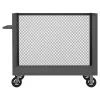 Durham 3ST-EX304845-8MR-95 3 SIDED MESH TRUCK, 1 BASE SHELF, 30 X 48 - One-stop shop for professional tools and equipment.