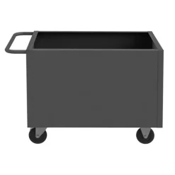 Durham 4ST-SM-2436-5PO-95 4 SIDED SOLID BOX TRUCK, TUBULAR HANDLE, 36 X 24 - One-stop shop for professional tools and equipment.