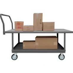 Durham WHPT30606MR95 PLATFORM TRUCK, WORK HEIGHT, 2 SHELF , 2000 LBS. CAPACITY, 30 X 60 - One-stop shop for professional tools and equipment.