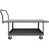 Durham WHPT30605PH95 PLATFORM TRUCK, WORK HEIGHT, 2 SHELF , 2000 LBS. CAPACITY, 30 X 60 - One-stop shop for professional tools and equipment.
