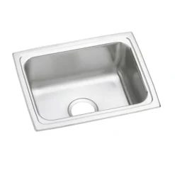 Elkay DLFR251910 Lustertone® Classic Stainless Steel 25& x 19-1/2& x 10-1/8& 0-Hole Single Bowl Drop-in Sink - One-stop shop for professional tools and equipment.