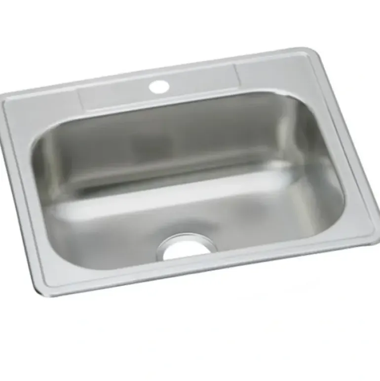 Elkay DSEW4012522 Dayton® Stainless Steel 25& x 22& x 8-1/16& Single Bowl Drop-in Sink (40 Pack) - One-stop shop for professional tools and equipment.