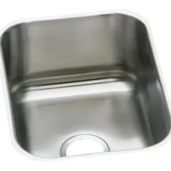 Elkay DXUH1618 Dayton® Stainless Steel 16-1/2& x 18-1/4& x 8& Single Bowl Undermount Bar Sink - One-stop shop for professional tools and equipment.