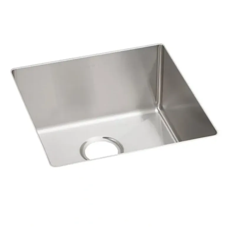 Elkay ECTRU17179T Crosstown® 18 Gauge Stainless Steel 18-1/2& x 18-1/2& x 9& Single Bowl Undermount Sink - One-stop shop for professional tools and equipment.