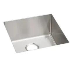 Elkay ECTRU21179T Crosstown® 18 Gauge Stainless Steel 22-1/2& x 18-1/2& x 9& Single Bowl Undermount Sink - One-stop shop for professional tools and equipment.