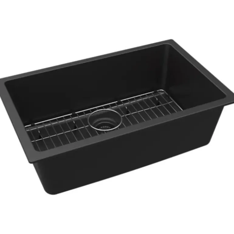 Elkay ELGRU13022C Quartz Classic® 29-1/2& x 18-3/4& x 9-1/2&, Single Bowl Undermount Sink Kit - One-stop shop for professional tools and equipment.