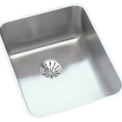 Elkay ELUHAD281650PD Lustertone® Classic Stainless Steel 30-1/2& x 18-1/2& x 4-7/8& Single Bowl Undermount ADA Sink w/Perfect Drain® - One-stop shop for professional tools and equipment.