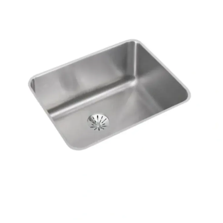 Elkay ELUH281610PD Lustertone® Classic Stainless Steel 30-1/2& x 18-1/2& x 10& Single Bowl Undermount Sink with Perfect Drain® - One-stop shop for professional tools and equipment.