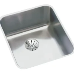 Elkay ELUH1316PD Lustertone® Classic Stainless Steel 16& x 18-1/2& x 7-7/8& Single Bowl Undermount Sink with Perfect Drain® - One-stop shop for professional tools and equipment.