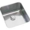 Elkay ELUH2115PD Lustertone® Classic Stainless Steel, 23-1/2& x 18-1/4& x 7-1/2& Single Bowl Undermount Sink with Perfect Drain® - One-stop shop for professional tools and equipment.