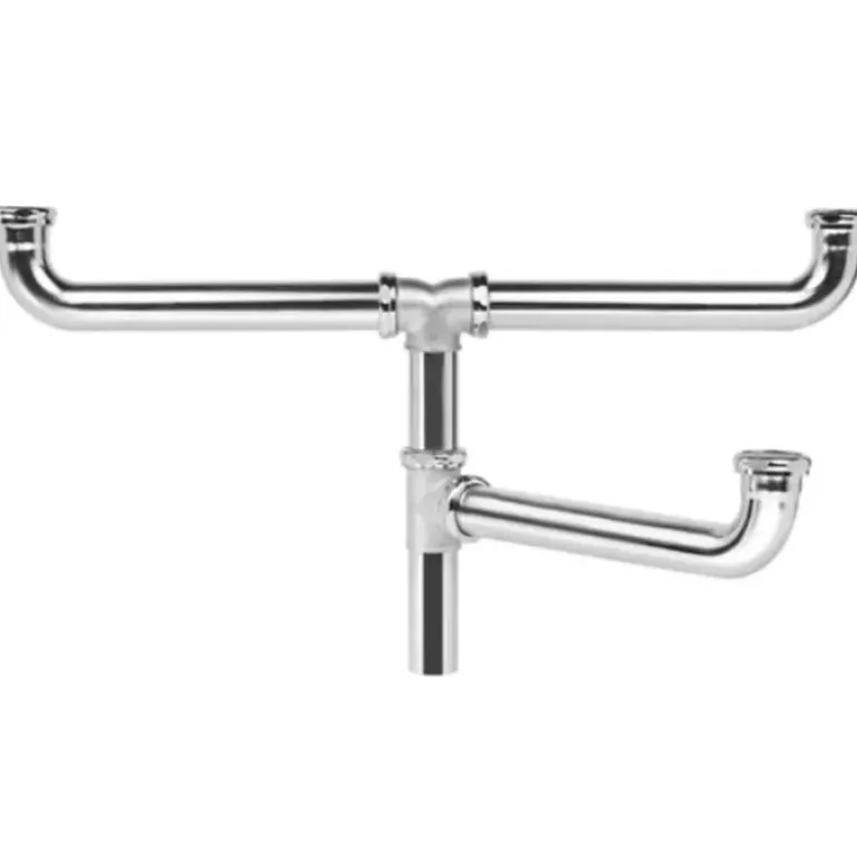 Elkay LK290 3-1/2& Drain Fitting Center Outlet for Triple Bowl Sinks with Offset Center Drain - One-stop shop for professional tools and equipment.