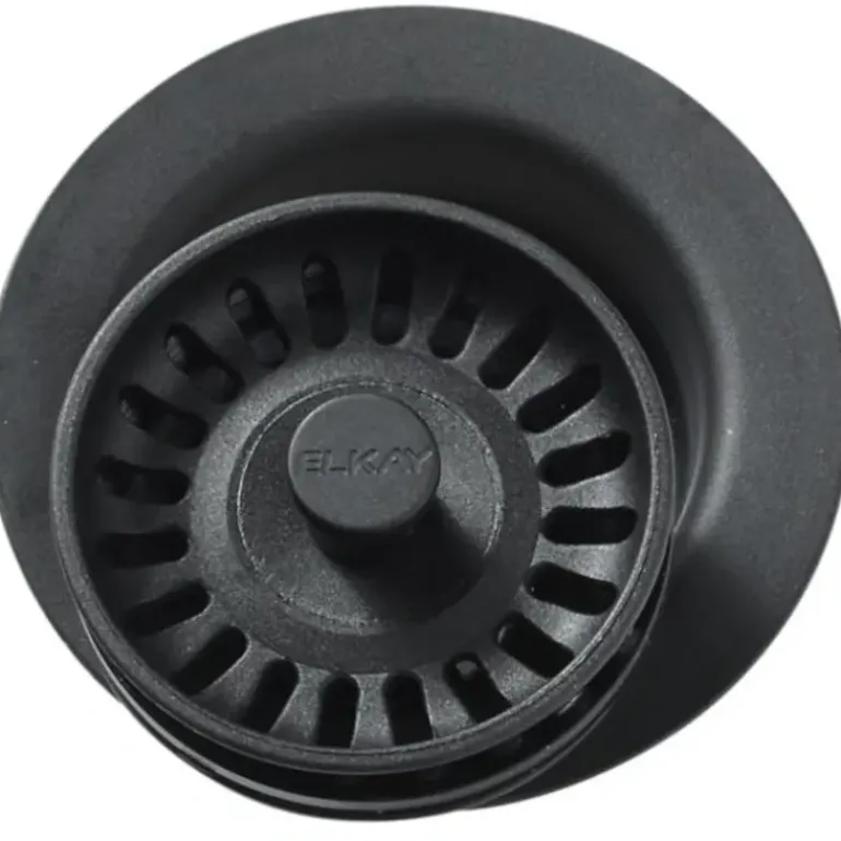 Elkay LKQD35 Polymer 3-1/2& Disposer Flange with Removable Basket Strainer and Rubber Stopper - One-stop shop for professional tools and equipment.