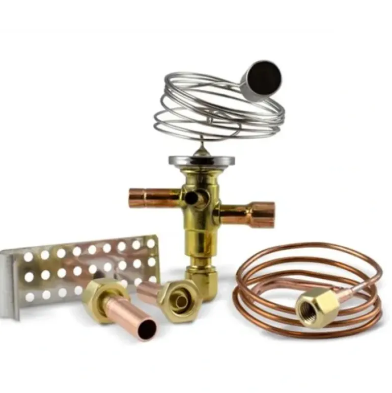 Emerson TXV+CONNECT 2TR-410A 2 Ton ODF TXV with Adjustable Superheat for R-410A plus Chatleff and Aeroquip Adapters (KT-30038-4 Parts Kit) - One-stop shop for professional tools and equipment.