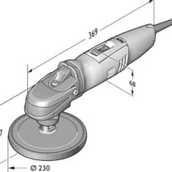 Fein 72214912360 Angle Polisher Wpo14-25E/N12 60H1 - One-stop shop for professional tools and equipment.