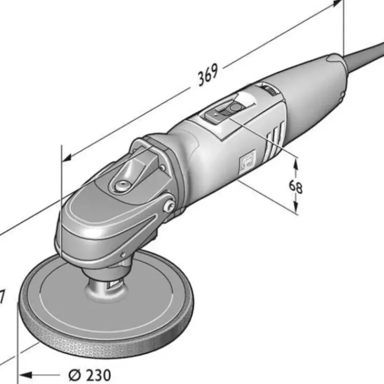 Fein 72214912360 Angle Polisher Wpo14-25E/N12 60H1 - One-stop shop for professional tools and equipment.