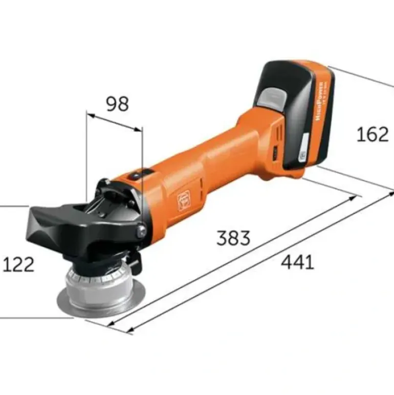 Fein 71380261090 Cordl.Beveling Machine Akfh18-5T/ - One-stop shop for professional tools and equipment.