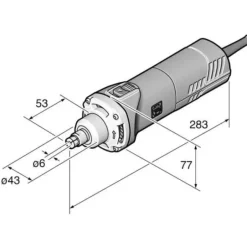 Fein 72231760090 Hand Grinder Gsz8-280Pe/N09 120V6 - One-stop shop for professional tools and equipment.