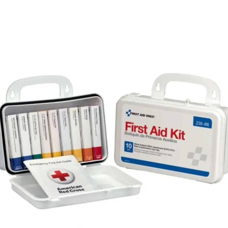 First Aid Only 238-AN 10 Unit First Aid Kit, Plastic Case - One-stop shop for professional tools and equipment.