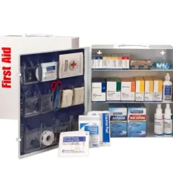First Aid Only 91337 75 Person ANSI 2021 Class A, 2 Shelf First Aid Cabinet - One-stop shop for professional tools and equipment.
