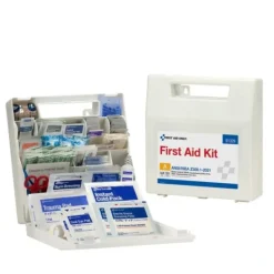 First Aid Only 91329 50 Person ANSI 2021 Class A, Plastic First Aid Kit with Dividers - One-stop shop for professional tools and equipment.