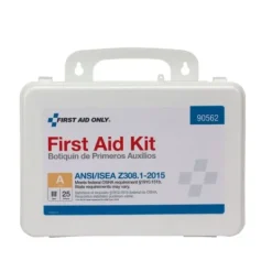 First Aid Only 90563 25 Person First Aid Kit, ANSI 2015 Class A+, Plastic Case - One-stop shop for professional tools and equipment.