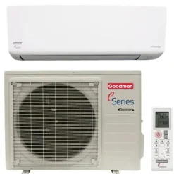 Goodman E-Series 9,000 BTU 18 SEER2 Ductless Mini Split Inverter Air Conditioner Heat Pump System (230v) - One-stop shop for professional tools and equipment.