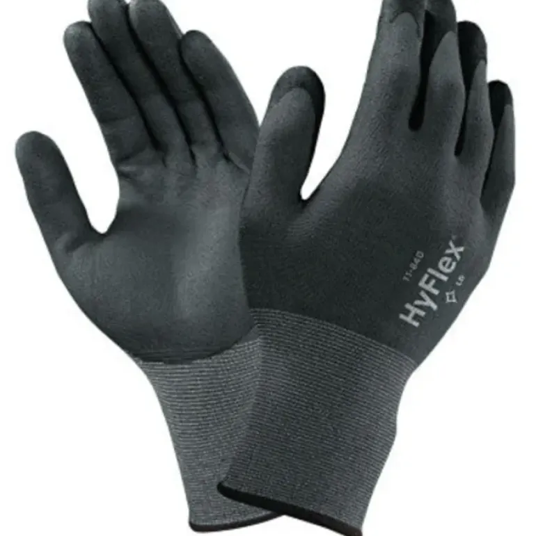 Hyflex 11-840-10 Hyflex 11840 15G Pur/Gynyl/Spdx Lnr Blk Nit 10 (1 PR) - One-stop shop for professional tools and equipment.