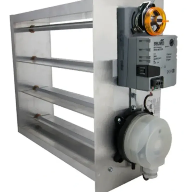 iO HVAC Controls EB-2006 20 X 06 Heavy Duty Motorized Bypass Damper - One-stop shop for professional tools and equipment.