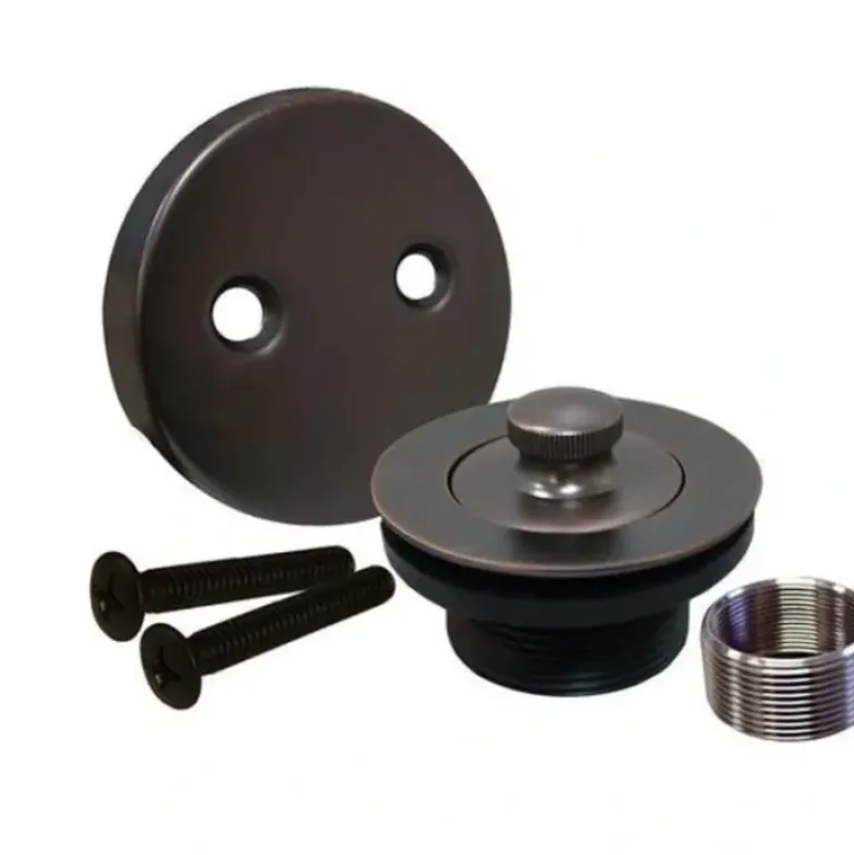 Jones Stephens B5155RB Oil Rubbed Bronze Two-Hole Lift and Turn Tub Drain Trim Kit - One-stop shop for professional tools and equipment.