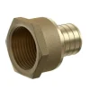 Jones Stephens C76041LF 1/2& F1807 x FIP Brass PEX Adapter, Bag of 50 - One-stop shop for professional tools and equipment.