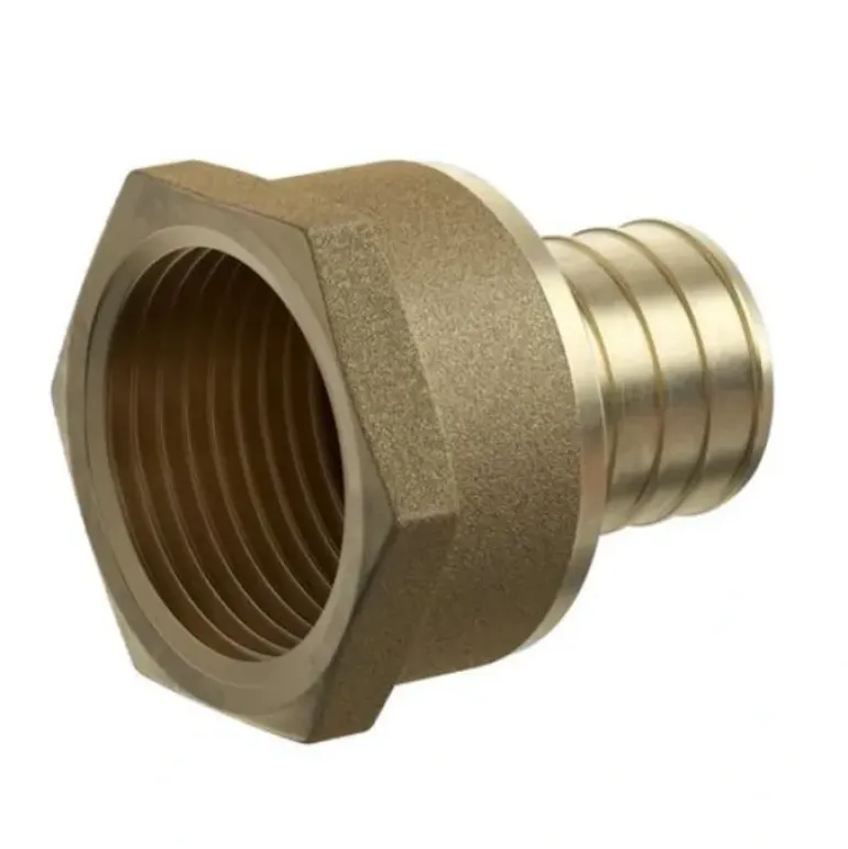 Jones Stephens C76041LF 1/2& F1807 x FIP Brass PEX Adapter, Bag of 50 - One-stop shop for professional tools and equipment.