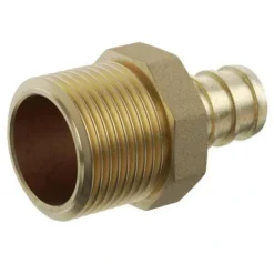 Jones Stephens C76034LF 1/2& F1807 x MIP Brass PEX Adapter, Bag of 25 - One-stop shop for professional tools and equipment.