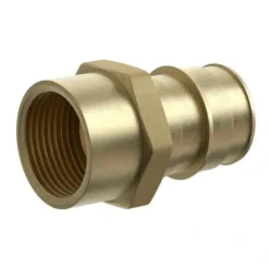 Jones Stephens F76860 1/2& F1960 x 3/4& FIP Brass PEX Adapter, Bag of 25 - One-stop shop for professional tools and equipment.