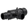 Jones Stephens F76064 2” x 1-1/2” x 1-1/4” F1960 Poly PEX Reducing Tee, Bag of 5 - One-stop shop for professional tools and equipment.