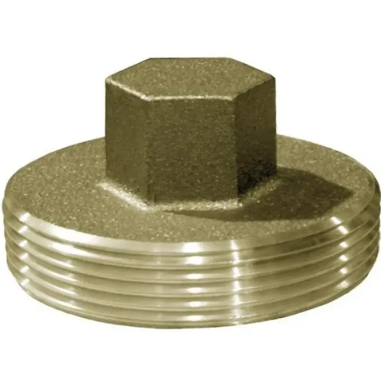 Jones Stephens P52400 4& Raised Head Heavy Pattern Brass Plug 4-3/8& OD - One-stop shop for professional tools and equipment.