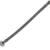 Jones Stephens S04288 3/8& Compression x 7/8& BC x 20” Braided Stainless Steel Toilet Connector with Brass Nut - One-stop shop for professional tools and equipment.