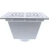 Jones Stephens S59064 4& PVC Pipe Fit Floor Sink with Full Top Grate and Dome Bottom Grate - One-stop shop for professional tools and equipment.