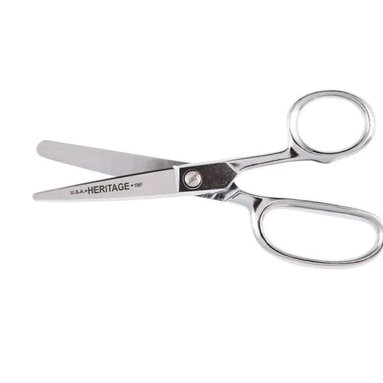 Klein Tools 106F Straight Trimmer, Fully Rounded Tips, 6-Inch - One-stop shop for professional tools and equipment.