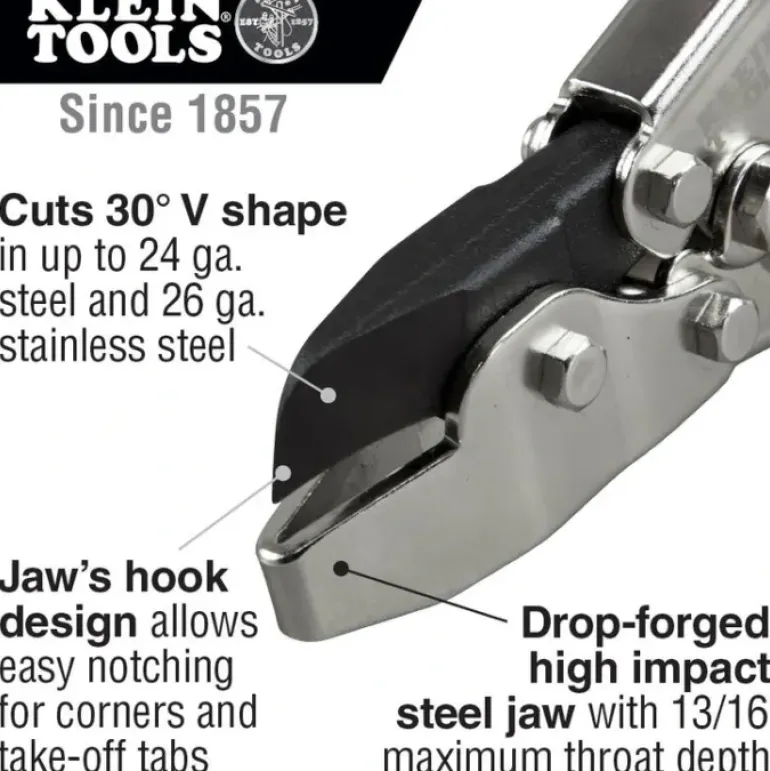 Klein Tools 86526 HVAC Hand Notcher - One-stop shop for professional tools and equipment.
