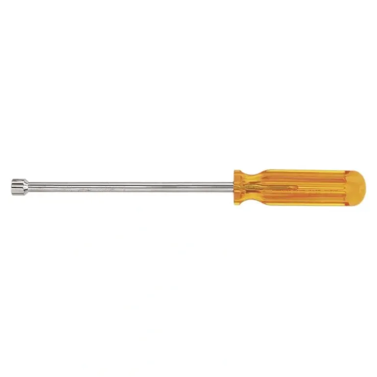 Klein Tools S106 5/16-Inch Nut Driver, 6-Inch Shaft - One-stop shop for professional tools and equipment.