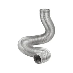 Lambro 297F 7 Inch X 8 Foot Flexible Aluminum Hvac Duct (Semi-Rigid) – One Crimped End - One-stop shop for professional tools and equipment.
