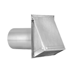 Lambro 3460S-6 6 Inch Aluminum Exhaust Wall Hood Vent – 6 Inch Pipe – Screen - One-stop shop for professional tools and equipment.