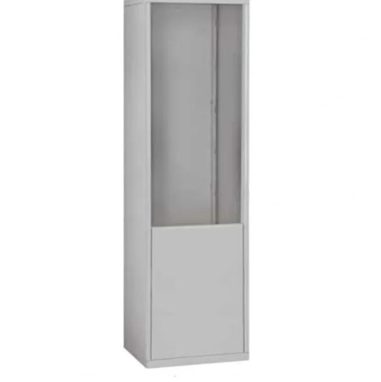 Mailboxes 19973ALM Salsbury Free-Standing Enclosure for #19178-21 - Recessed Mounted Cell Phone Lockers - Aluminum - One-stop shop for professional tools and equipment.