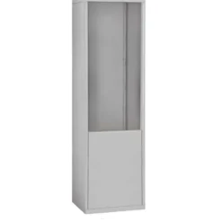 Mailboxes 19953ALM Salsbury Free-Standing Enclosure for #19158-15 - Recessed Mounted Cell Phone Lockers - Aluminum - One-stop shop for professional tools and equipment.