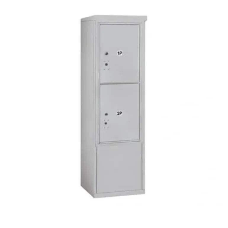 Mailboxes 3910S-2PAFU Salsbury 10 Door High Free-Standing 4C Horizontal Parcel Locker with 2 Parcel Lockers in Aluminum with USPS Access - One-stop shop for professional tools and equipment.
